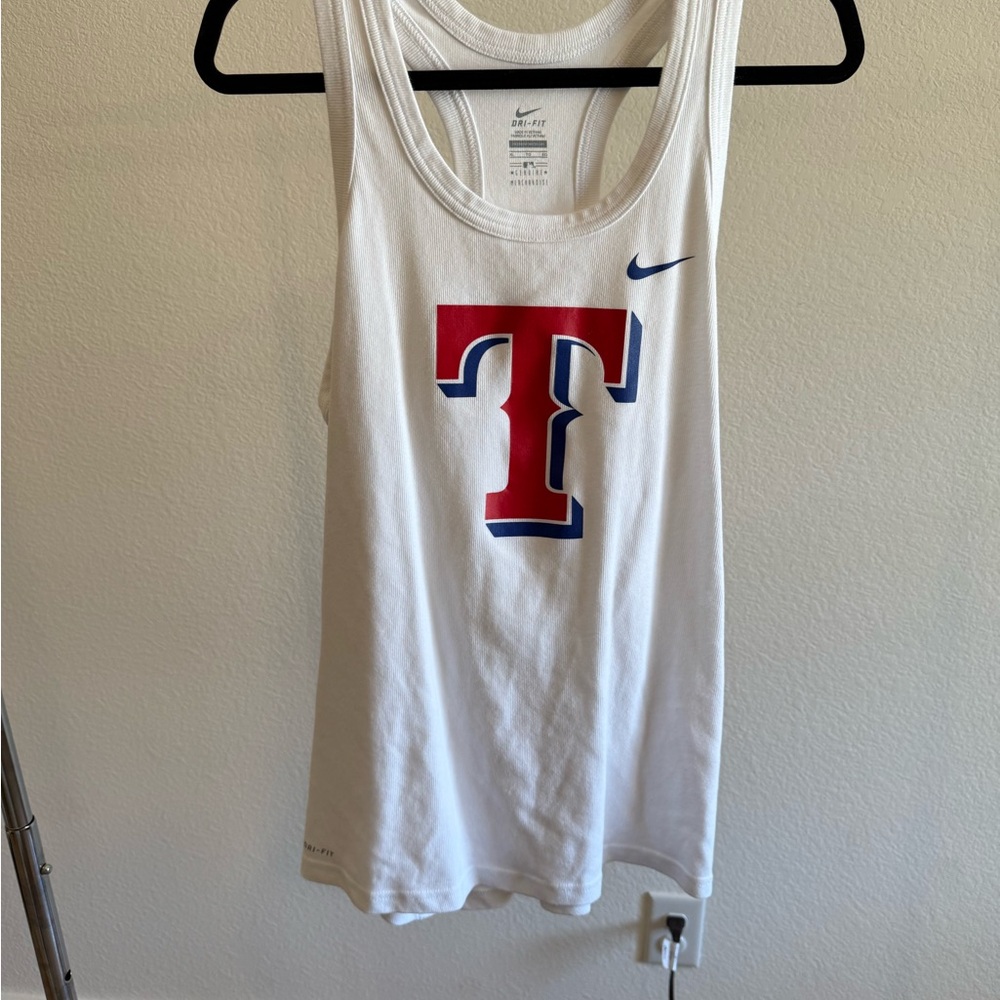 Nike Dri fit Texas Rangers Tank Top